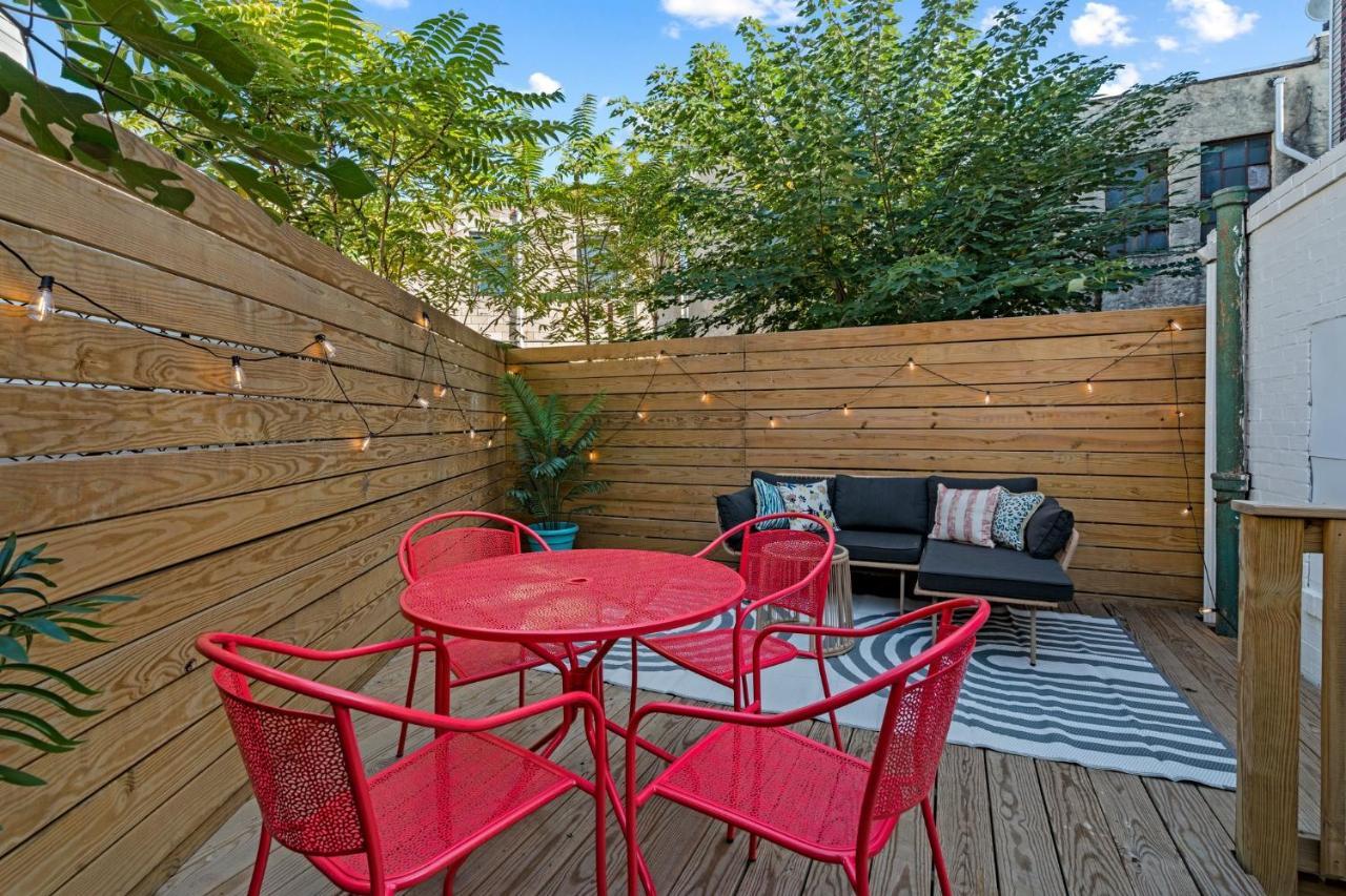 Passyunk Square Spacious 1 Bedroom Oasis- Huge Deck Filadelfie Exteriér fotografie